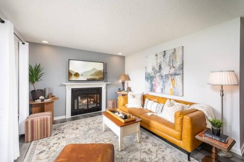 Centrally located designer ranch-style home