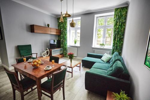 Zielony Apartament DE LUX dla 4 osób Chorzów Katowice