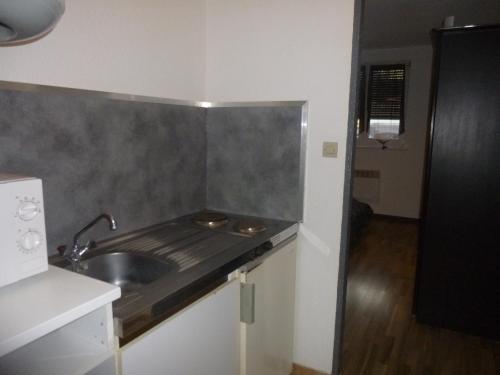 Konyha, Studio/Hotel Porte De France in Saint-Louis