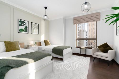 Ultimate Stay 2BR Sea View at JBR Beach Ain Dubai High Floor Luxury Stay, Dubaj (fotografie 3)