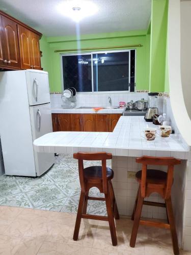 virtuve, Departamento Puyo Fantastic. in Puyo
