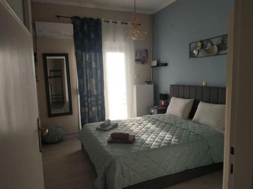 Athens view apartment near Metro station Agia Marina