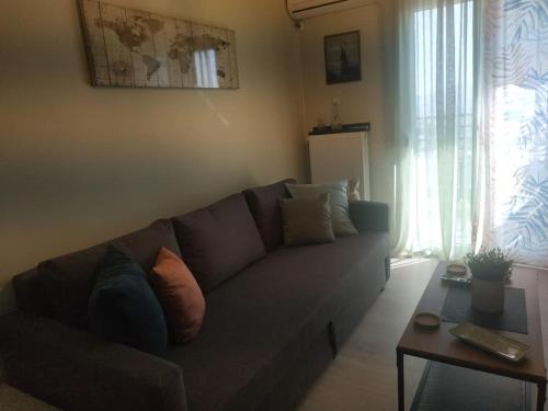 Athens view apartment near Metro station Agia Marina