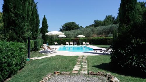 Exterior view of Agriturismo Agresto Apartments, Pool, Siena Hills