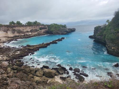 Beach, Blue lagoon secret villas in Nusa Ceningan