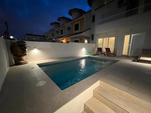 3 bedroom townhouse private pool playa flamenca