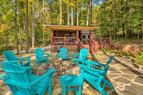 Clayton Retreat with Spacious Deck and Mtn Views! - Clayton