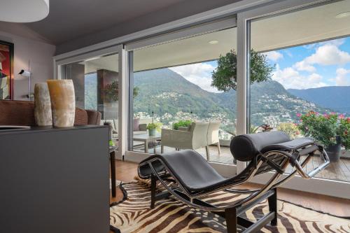  Lugano Lake View and Spa - Swiss Hotel Apartments in Porza