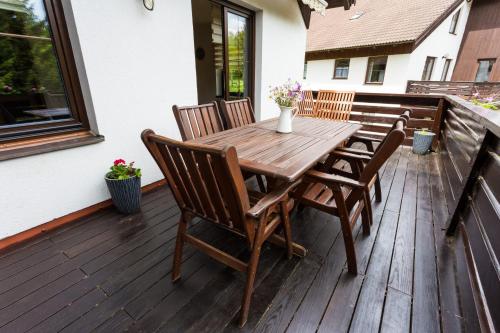 Balcony/terrace, Vila Jensen in Harrachov