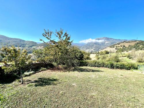 Casa con 2 dormitorios, chimenea, jardin y vista a la montaña