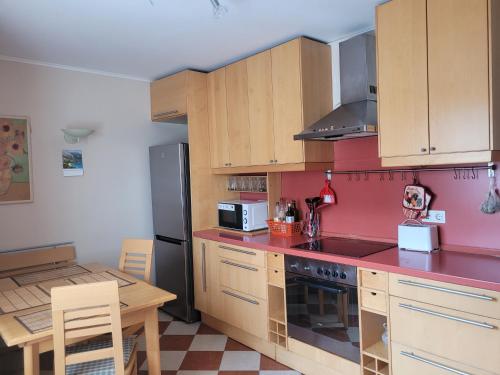 廚房, Ferienwohnung Korneuburg bei Wien -1 in 科爾內伯格