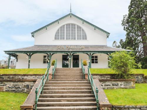 A szálláshely kívülről, Otter Lodge in Strathpeffer