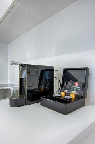 ห้องครัว, Motel by Maier Götzis- kontaktloser Check-in (Motel by Maier Gotzis- kontaktloser Check-in) in กอทซิส