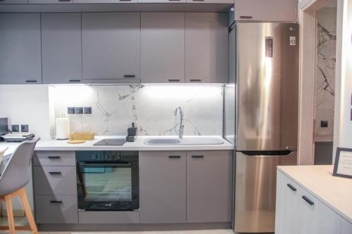 Küche, CasaTu Αpartments in Komotini