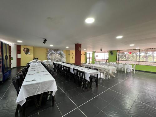 Restaurant, Hotel Playa Blanca in Cuitiva
