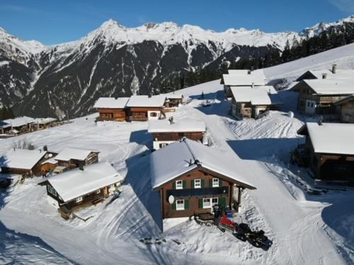 Kuschelhüsli Ganahl Wohnung Zamangspitze - Location saisonnière - Aussersiggam