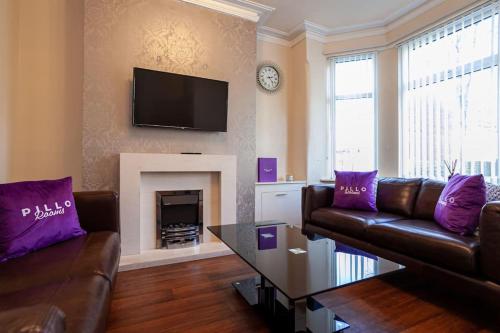 Pillo Rooms - Spacious Cosy 2 Bedroom House by Bridgewater Canal, Manchester (fotografie 2)