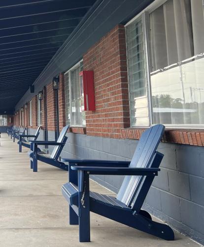 A szálláshely kívülről, BlueGem Motel in High Springs (FL)