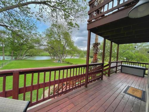 Erkély/terasz, The FARM House in McQueeney (TX)