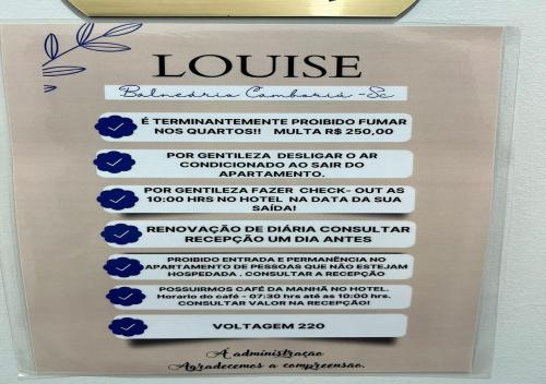 บริการและสิ่งอำนวยความสะดวก, Pousada Louise in บอลเนียริโอ คัมบอรี