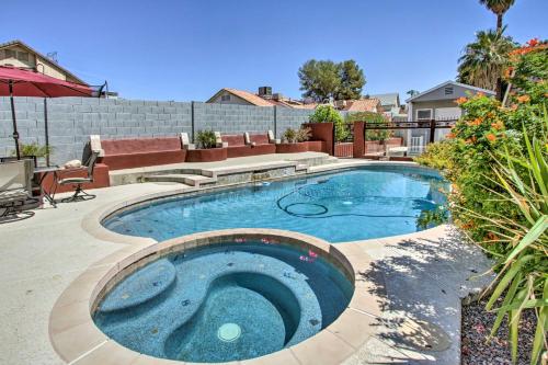 Glendale Oasis with Saltwater Pool and Hot Tub!