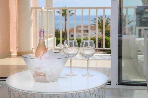 Bonita stay B Rocks Nuevo, vistas, fibra, clima in กาลาบลังกา