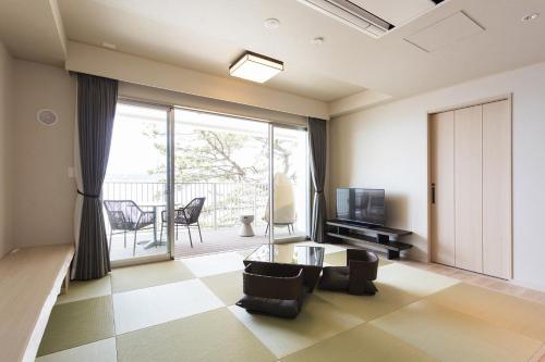 Twin room, sea view