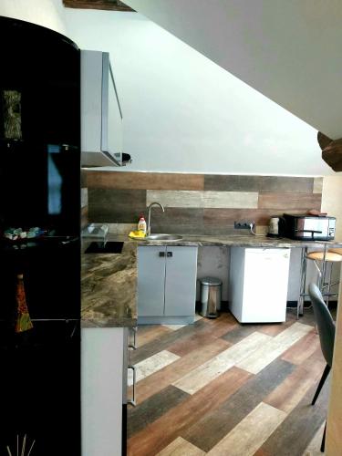 Cocina, White House Apart Hotel in Balti