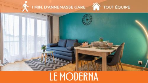 ZenBNB - LE MODERNA - Near Train Station - Spacious - Design - Location saisonnière - Annemasse