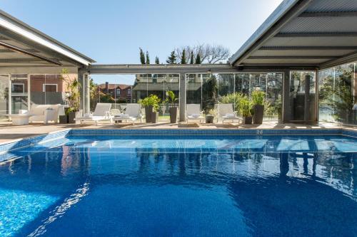 Peldbaseins, Hotel Valeria Apart & Hotel Spa in Valeria Del Mar