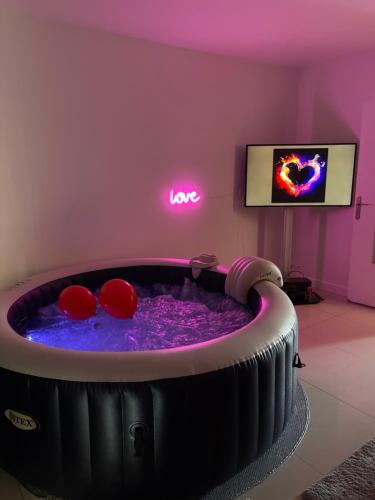 Agréable maison avec Jaccuzi