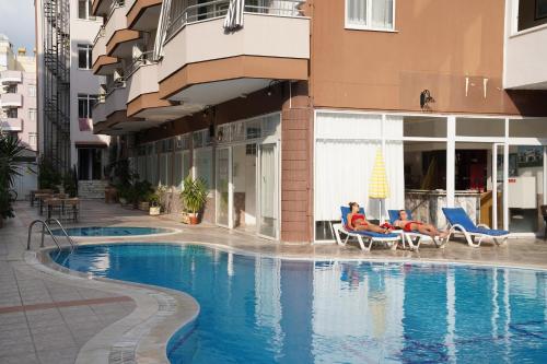 Alanya Polat holiday homes - 수영장