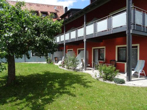 Balcony/terrace, "Blauer Bock" - Hotel-Garni in Pleinfeld