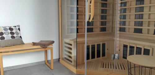 Odenwald-Lodge mit Infrarotsauna und E-Ladestation im Naturpark Odenwald "Haus Himmelblau" in Reichelsheim (Odenwald)