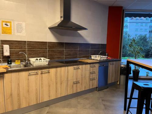 Konyha, Albergue GBC Pontevedra in Pontevedra