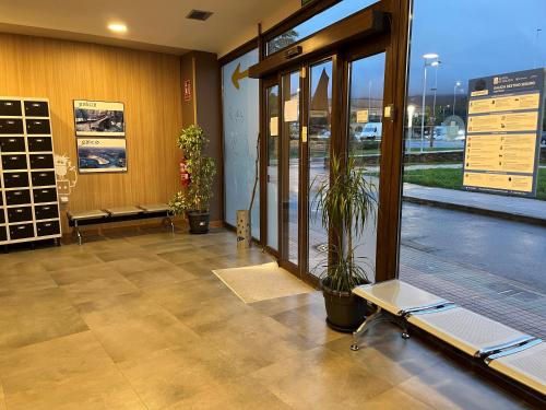 Előcsarnok, Albergue GBC Pontevedra in Pontevedra