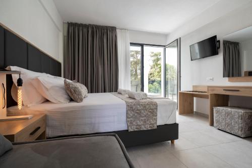 Doppelzimmer, deluxe, seitlicher meerblick