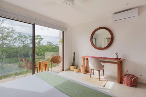 ZAAZIL, JUNGLE VIEW & GREAT POOL 100MB FIBER WIFI!, Tulum (fotografie 6)