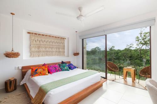 ZAAZIL, JUNGLE VIEW & GREAT POOL 100MB FIBER WIFI!, Tulum (fotografie 8)