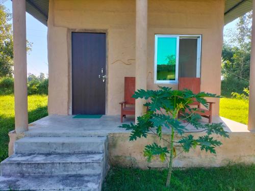 Eingang, Namaste Bardiya Resort in Thakudwara