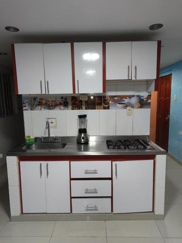 Kitchen, Posada Dakema in Campo Alegre
