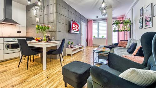 Apartament Angelika G1 z Sauną, 3 sypialniami, 2 łazienkami - 5D Apartamenty - Apartment - Świeradów-Zdrój