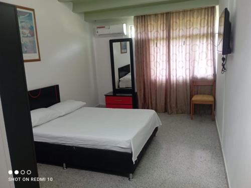 1 double bed