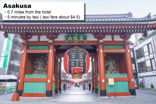 hotel MONday Asakusa, Tokio (fotografie 8)