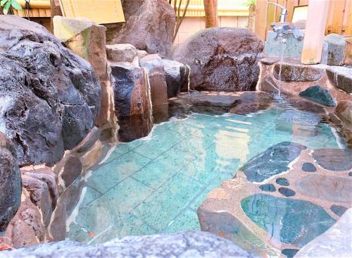 Japanese Western Room with Private Open-Air Bath + Private Cypress Bath + Sauna(No,106)