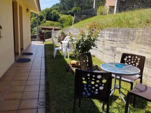 花園, Apartamentos la Escuela en Cantabria in 阿爾塞達