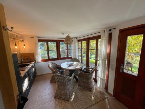 Ēdiens un dzērieni, Bungalows am Waldessaum bei Hohenzieritz in Klein Vielen