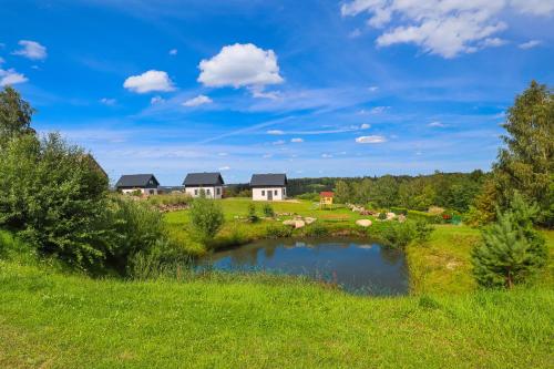 Jaśkowe Wzgórze domki na wynajem, balia, Szymbark DOMEK NR 1