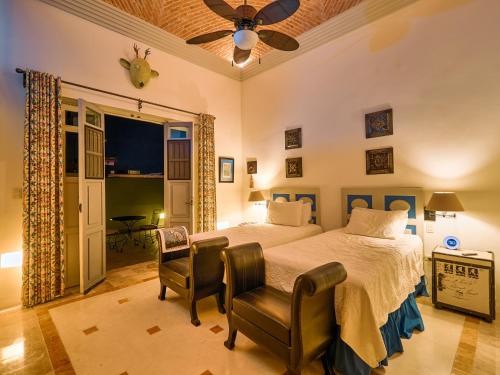 Casona 66 Merida Boutique Hotel Room Type - Twin Room with Terrace