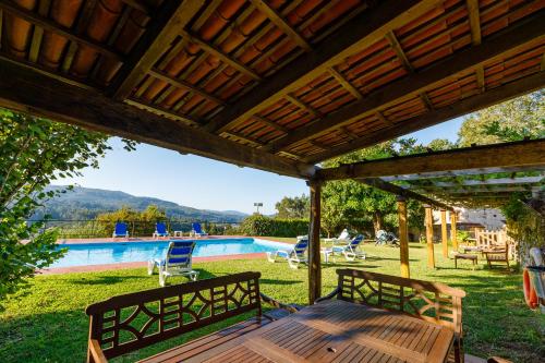 泳池, 萊克特羅德弗菲鄉村民宿 (Rectoral de Fofe) in 科韋洛